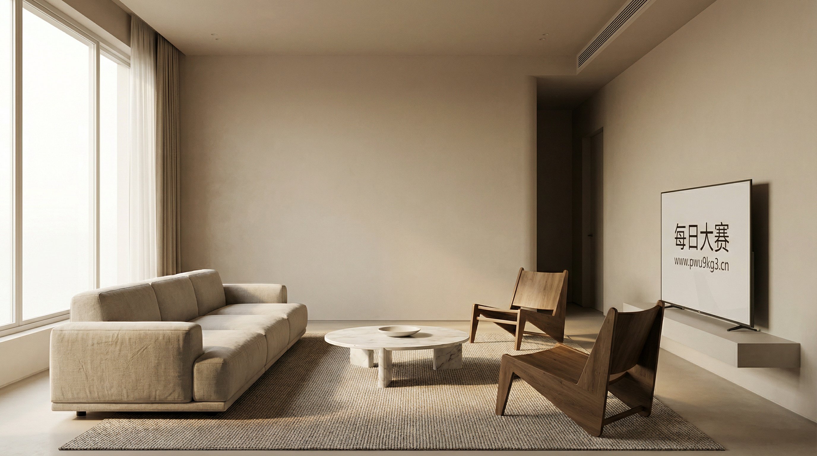 每日大赛：极简家居设计视频演示